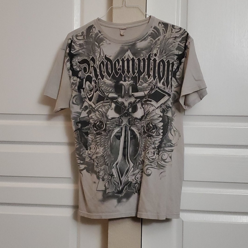 Light gray/cream redemption tshirt